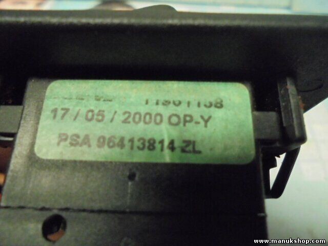 Sitzheizung schalter Peugeot 406 PSA 96413814ZL PSA96413814ZL