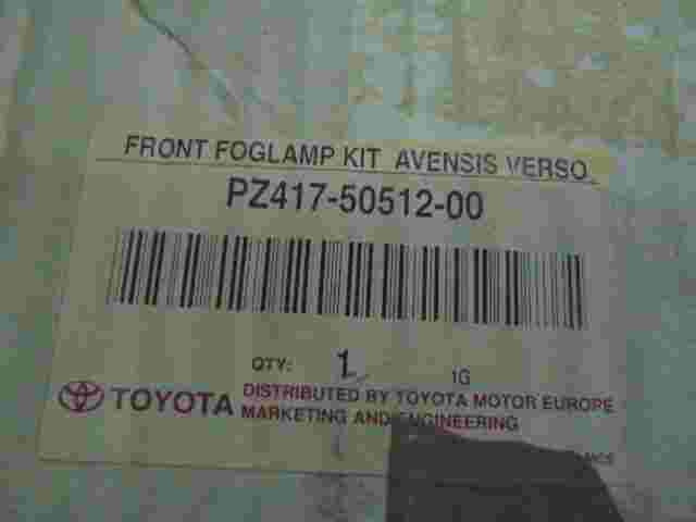 Nebelscheinwerfer  Toyota Avensis Verso PZ4175051200 PZ417-50512-00