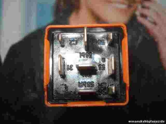 Lampenkontrolle Relais Saab 9000 4109070 41 09 070 HELLA 5KG00567501