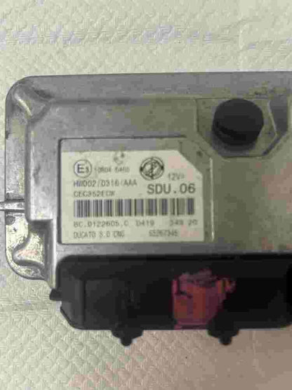 Motorsteuergerät Fiat Ducato 3.0 CNG 55267345 SDU.06 HW002 0316 AAA CEC352ECW