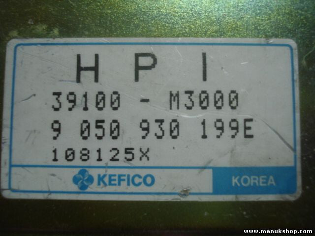 Motorsteuergerät Hyundai Santamo KEFICO HPI 39100M3000 9050930199E