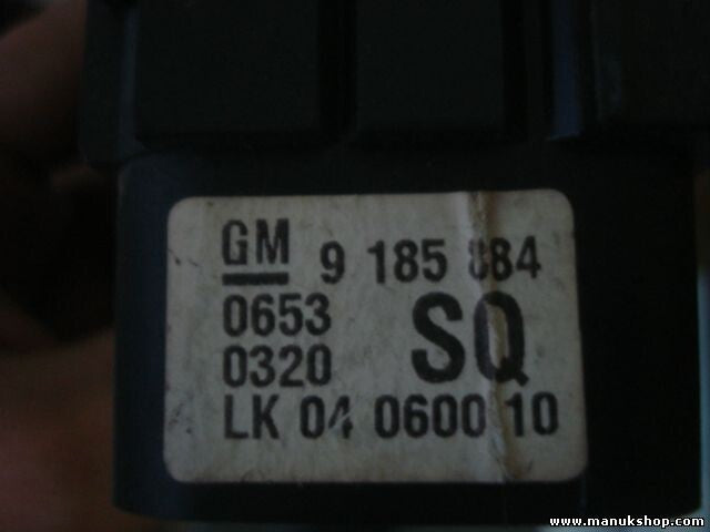 Lichtschalter Opel Vectra C 9185884 04060010