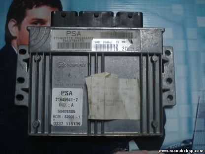 Motorsteuergerät Peugeot 406 9643786480 HOMS20001 PSA 21645941-7 50409S05 D9A6U