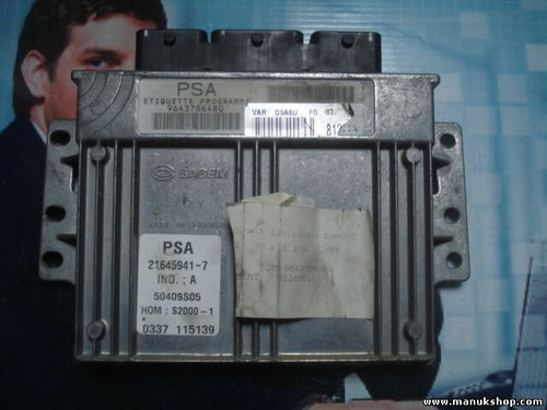 Motorsteuergerät Peugeot 406 9643786480 HOMS20001 PSA 21645941-7 50409S05 D9A6U