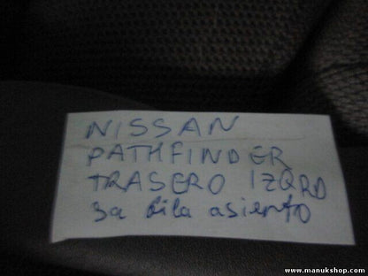 Rücksitzbank Sitz Rücksitz hinten links Bank left Nissan R51 2.5 dCi 4WD.