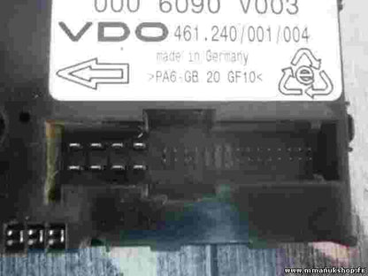 Komfortsteuergerät KSG Smart For Four 0006090V003 VDO 461240001004 PA6GB20GF10