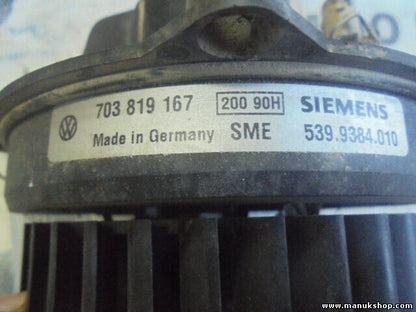 Gebläsemotor VW Volkswagen Transporter 703819167 703 819 167 SIEMENS 5399384010