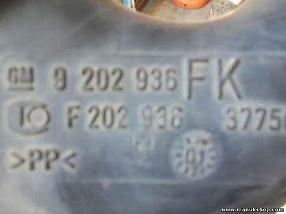 Ansaugschlauch Opel Zafira A 2.0 1998-2005 9202936FK 9 202 936 FK