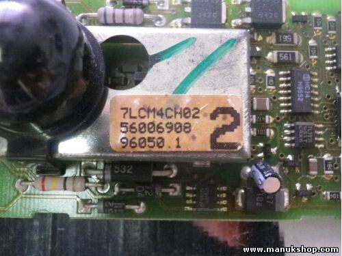 Steuergerät Alarm Chrysler Jeep Cherokee MS155F 7LCM4CH02 56006908 960501