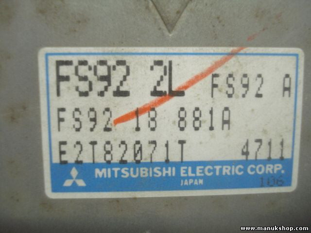 Motorsteuergerät Mazda 626 FS9218881A FS922L FS92 2L FS92A FS92 A E2T82071T