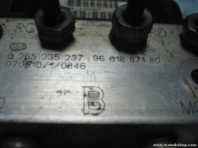 ABS Hydraulikblock Peugeot 307 9663241680 9661887180 0265235237 0265950636