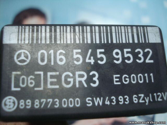 Abgasrückführung relais Mercedes-Benz W201 0165459532 016 545 95 32 898773000