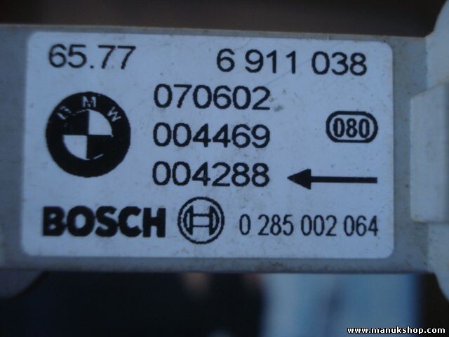 Airbagsensor Airbagsteuergerät BMW E39 E46 65776911038 0285002064 6911038