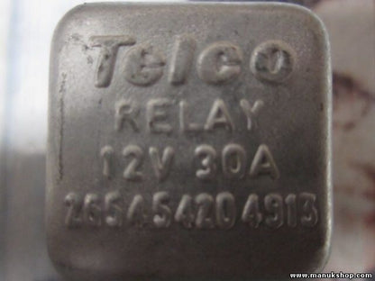Relais Tata Telco 265454204913 12V 30A