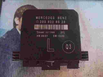 Türsteuergerät Mercedes C-Class W203 2038206526 Q3 TEMIC 351369 HW 08/01 SW12/00