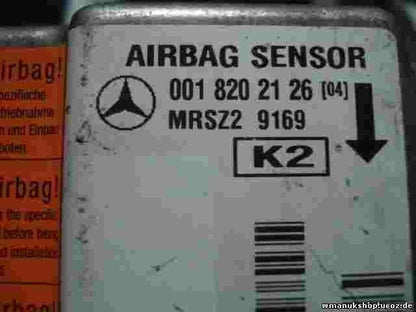 Airbagsensor Airbagsteuergerät  Mercedes W210 S210 0018202126 (04) MRSZ2 9169 K2