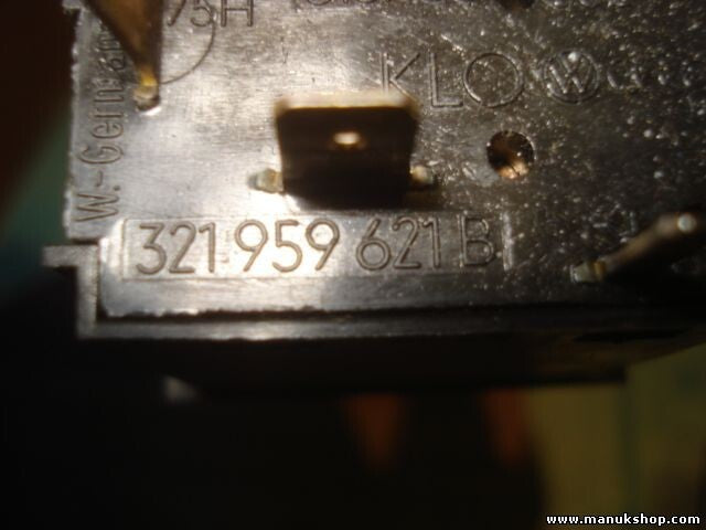 Heckscheibenheizung schalter Volkswagen Golf 1 Caddy Polo 86C Passat 321959621B