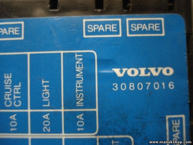 Sicherungskasten VOLVO V40 S40 30807016