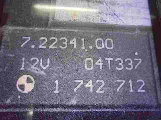 Magnetventil Unterdruckventil BMW X5 E53 E83 E36 E39 E46 E81 1742712 72234100