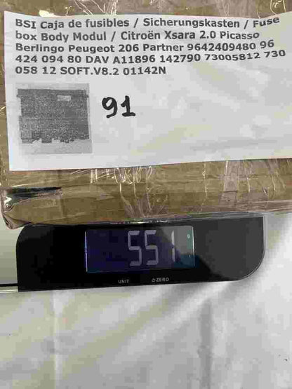 Sicherungskasten Peugeot 206 Partner Xsara Berlingo 9642409480 73005812 01142N