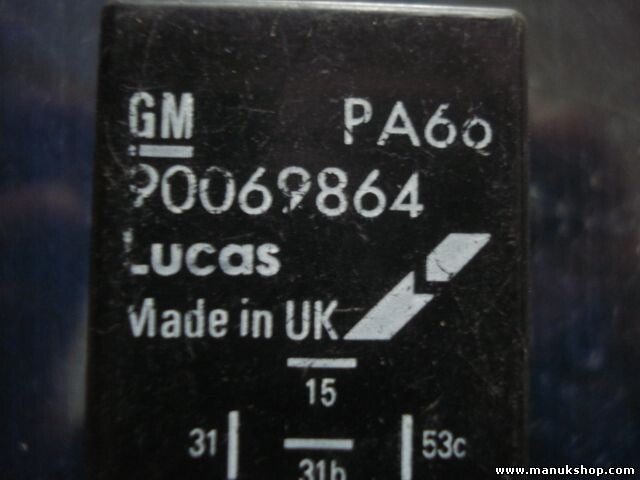 Wischerrelais Daewoo Lanos Opel Astra F Vectra A Omega B LUCAS GM 90069864