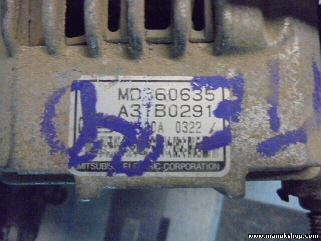 Lichtmaschine Mitsubishi Pajero Pinin Montero Space Carisma MD360635 A3TB0291