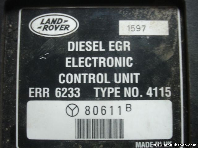 AGR Steuereinheit Land Rover 80611B ERR6233 ERR 6233