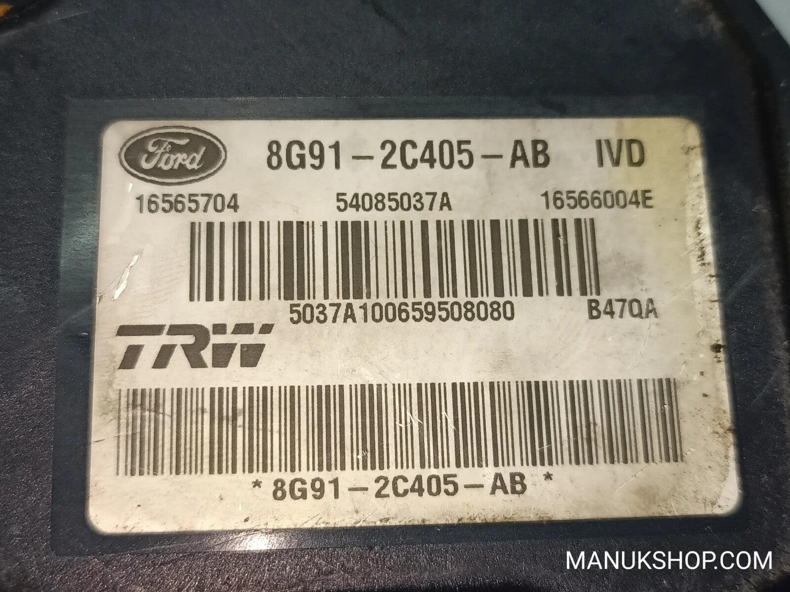 ABS Hydraulikblock Ford LA1301045 8G912C405AB 8G91-2C405-AB 16565704 5408507A