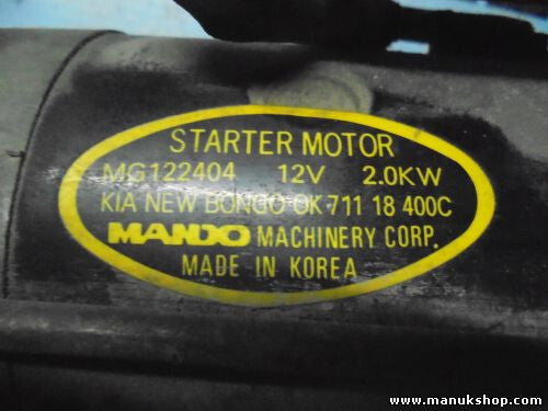 Anlasser Kia Sportage MG122404 OK71118400C 0K71118400C R20118400 0K71F18400B
