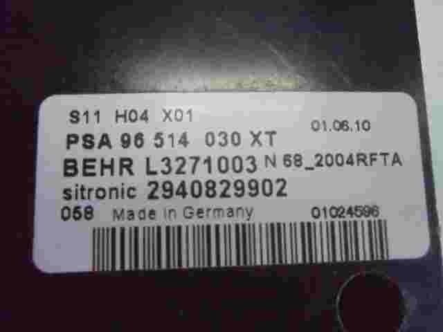 Klimabedienteil Citroen Xsara Picasso PSA 96514030XT L3271003 2940829902