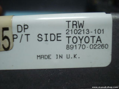 Airbagsensor Airbagsteuergerät Toyota Corolla TRW 210213101 210213-101