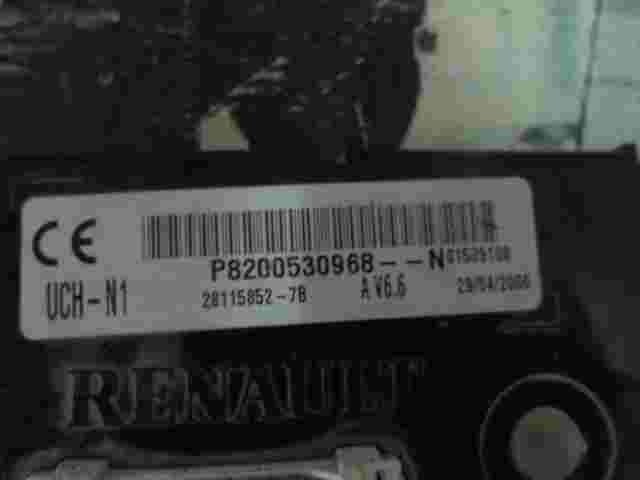 Steuergerät UCH  Renault Kangoo 8200530968 P8200530968N Sagem  281158527B