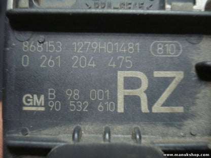 Motorsteuergerät Opel GM B98001 B 98 001 90532610RZ 870139 1279H01481 0261204475