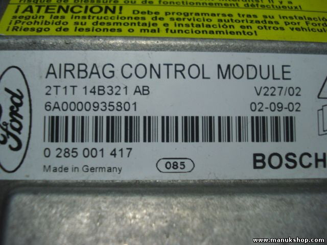 Airbagsensor Airbagsteuergerät Ford Transit Connect 2T1T14B321AB 2T1T 14B321 AB
