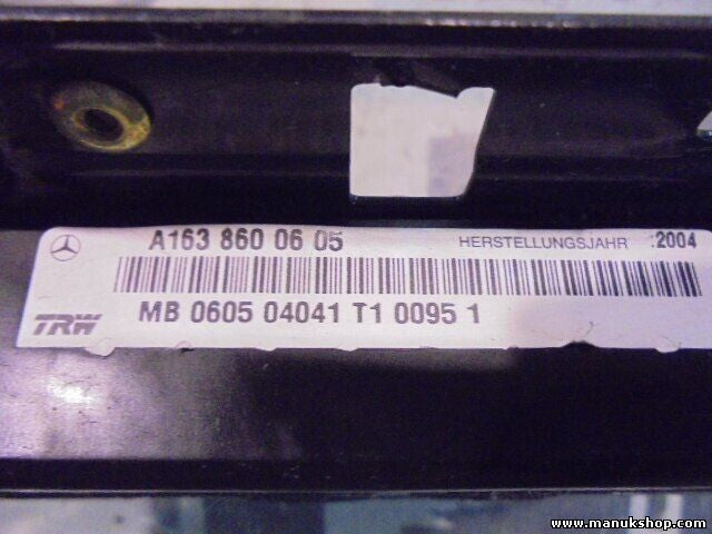 Tür vorn links Mercedes Benz W163 ML270 CDI A1638600605 1638600605