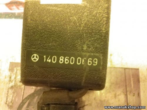Gurtschloss Gurtschnapper hinten links Mercedes W140 600 SE SEL 1408600669