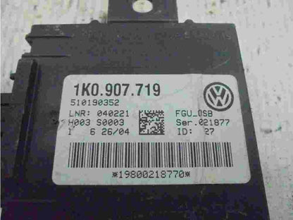 Steuergerät Wegfahrsperre Alarmmodul Golf MK5 1K0907719 1KO907719 510190352