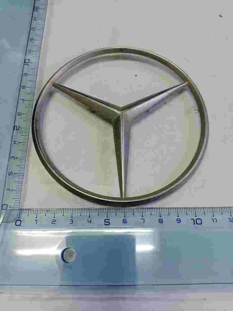 Emblem Mercedes-Benz S-Class W126 1267580158 126 758 01 58 9cm.