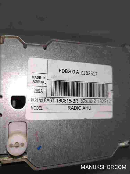 Navigationssystem Ford Fiesta 8A6T18C815BR 8A6T-18C815-BR AHU FDB200 AZ182517