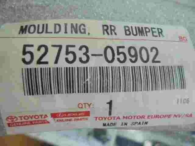 Leiste Hinten Stoßstange Toyota Avensis II LH  5275305902  52753-05902