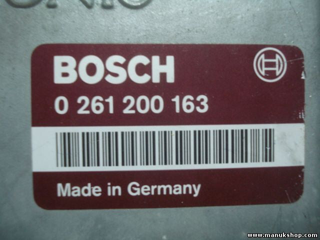 Motorsteuergerät BMW E30 1604069 WBAAD31080 1722180 001 02612001 0261200163