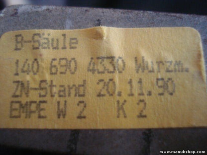 Wurzelholz Blende links Mercedes-Benz S-Klasse W140 C140 600 SEL 1406904330