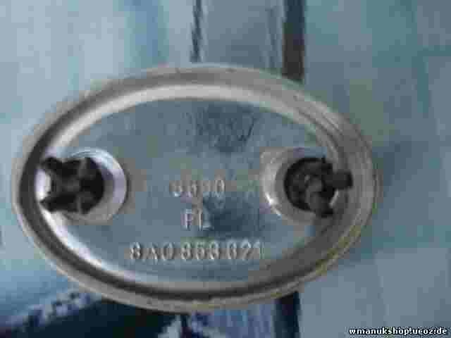 Emblem Logo Audi 80 90 100 8A0853621 8AO853621 8A0 853 621