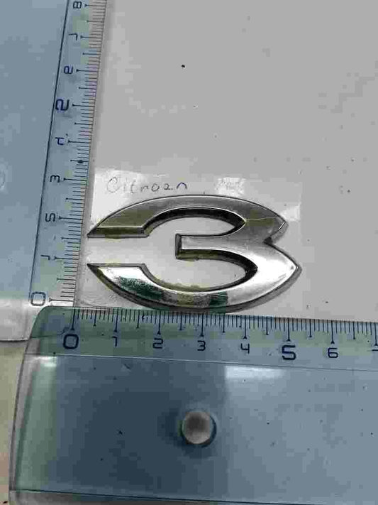 Emblem Peugeot 406 9623832877 96 238 328 77 12.5cm.