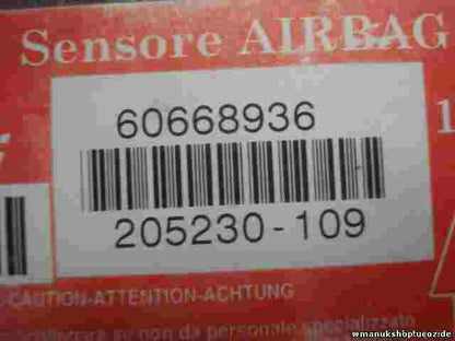Airbagsensor Airbagsteuergerät Alfa Romeo 166 60668936 205230-109 0060668936