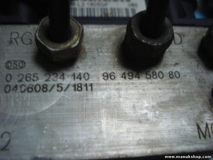 ABS Hydraulikblock Peugeot 307 2001-2008 9657353180 9657353180 BOSCH 0265234140