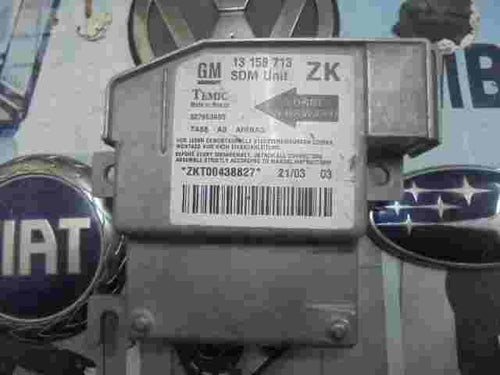 Airbagsensor Airbagsteuergerät Opel Meriva 13158713 ZK 13158713ZK 327963935 A3