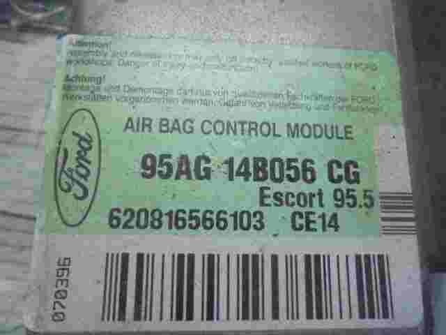 Airbagsensor Airbagsteuergerät  Ford Escort 95.5 95AG14B056CG 620816566103 CE14