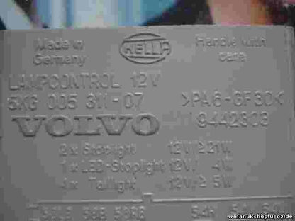 Steuergerät Volvo V70 9442303 HELLA 5KG00531107 5KG005311-07 5KG 005 311 07