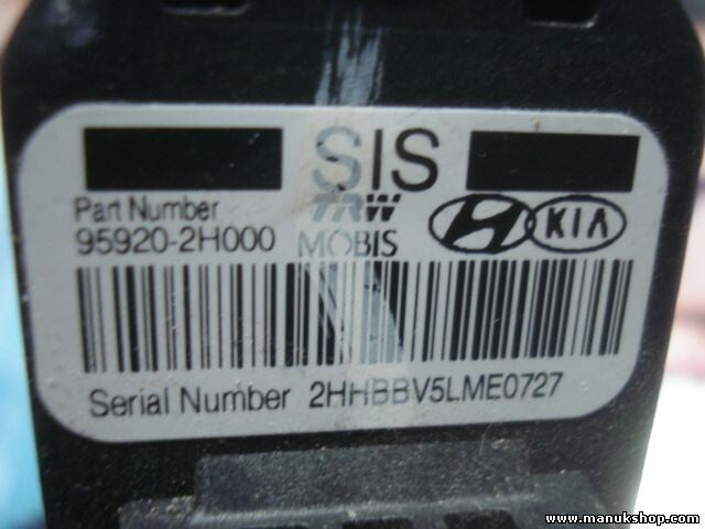 Airbagsensor Airbagsteuergerät Hyundai i30 Kia Pro Ceed Picanto TRW 959202H000